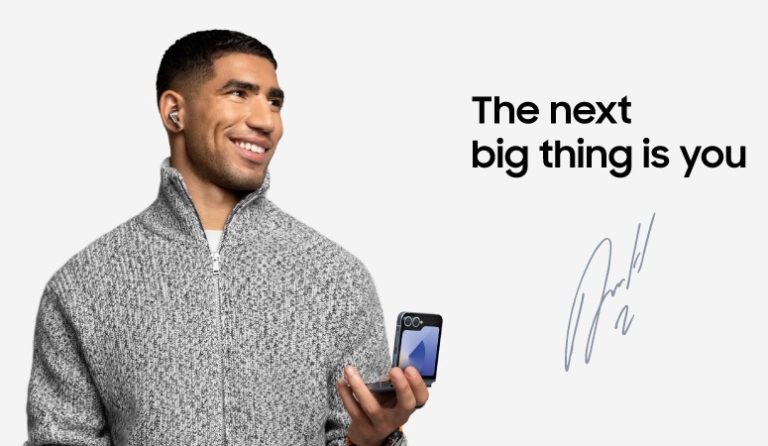 Samsung Galaxy’nin yeni marka elçisi ünlü futbolcu Achraf Hakimi oldu
