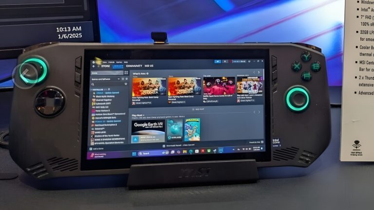 MSI’dan ASUS Rog ve Steam Deck’e rakip konsol geliyor!